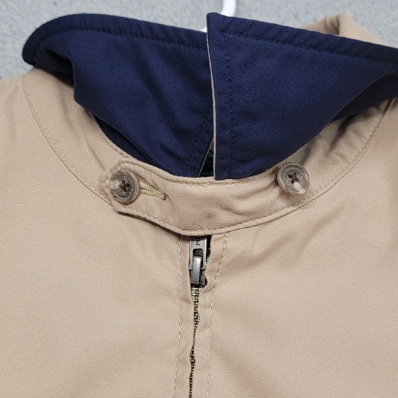 Polo Ralph Lauren Jacket Mens XL Beige Bi-Swing Bomber Collared Plaid Lined - Picture 6 of 15